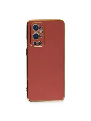 One Plus 9 Pro Kılıf Volet Silikon - Kırmızı