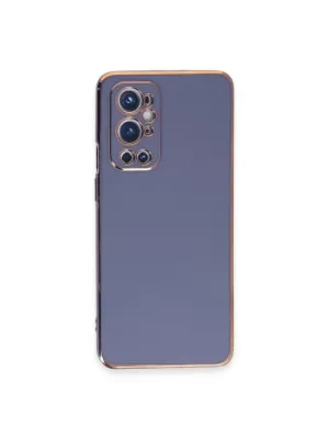 One Plus 9 Pro Kılıf Volet Silikon - Mavi