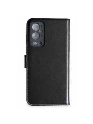 One Plus 9 Pro Trend S Plus Kapaklı Kılıf - Siyah