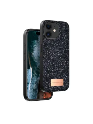 Onegif Apple İphone 11 Bright Simli Kapak - Siyah