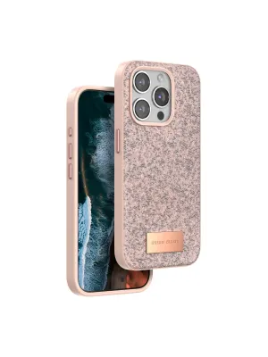 Onegif Apple İphone 14 Pro Max Bright Simli Kapak - Pembe