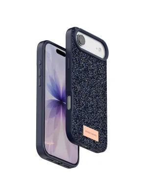 Onegif Apple İphone 17 Air Bright Simli Kapak - Mavi