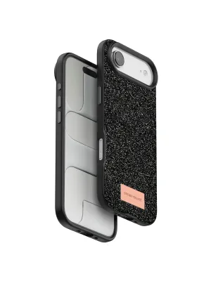 Onegif Apple İphone 17 Air Bright Simli Kapak - Siyah