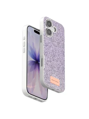Onegif Apple İphone 17 Bright Simli Kapak - Lila