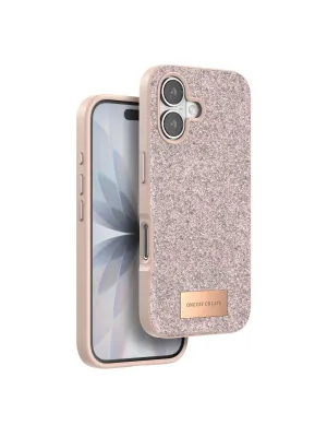 Onegif Apple İphone 17 Bright Simli Kapak - Pembe