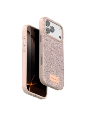 Onegif Apple İphone 17 Pro Bright Simli Kapak - Pembe