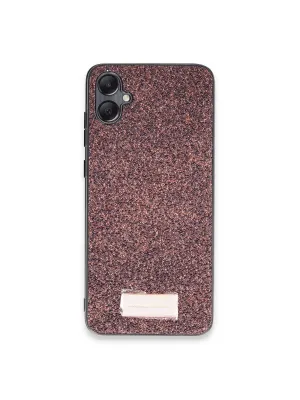 Onegif Samsung Galaxy A05 Bright Simli Kapak - Derin Mor