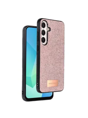 Onegif Samsung Galaxy A36 Bright Simli Kapak - Pembe