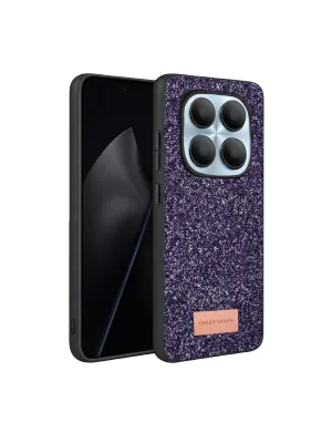 Onegif Xiaomi Redmi Note 15 4g Bright Simli Kapak - Derin Mor