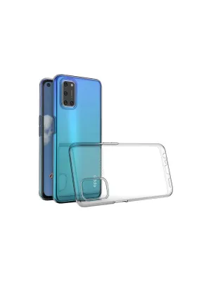 Oppo A52 Kılıf Lüx Şeffaf Silikon