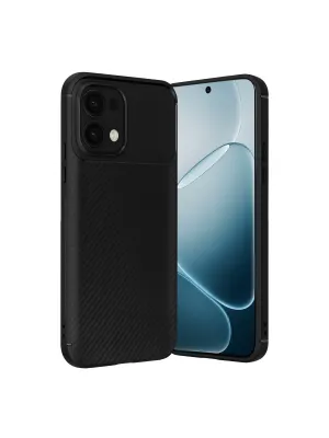 Oppo A6 Pro 4g Auto Focus Karbon Kapak - Siyah
