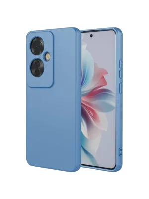 Oppo Reno 11f Kılıf First Silikon - Mavi
