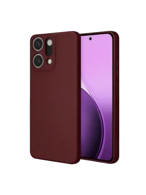 Oppo Reno 14 First Silikon - Bordo