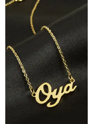 Oya isimli kolye (Kişiye Özel)