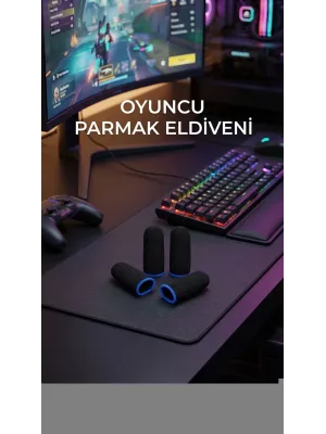 Oyuncu Parmaklık Eldiven Hassas Kontrol Konforlu
