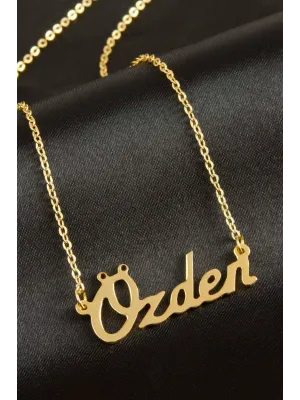 Özden isimli kolye (Kişiye Özel)