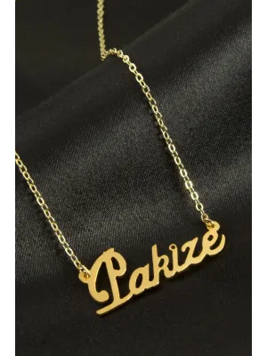 Pakize İsimli Kolye (Kişiye Özel)
