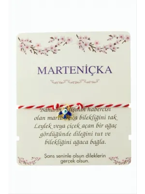 Papatya Marteniçka İp Bileklik