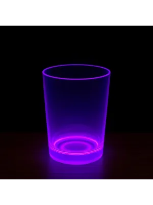 Partyglow Neon Mor Bardak 8.5 X 10.5 Cm