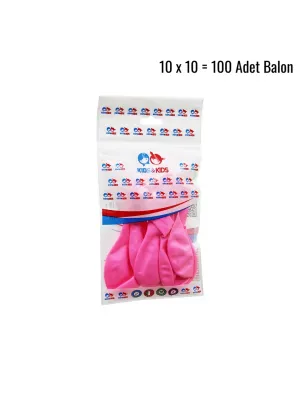 Pembe 100pcs Balon G-90a