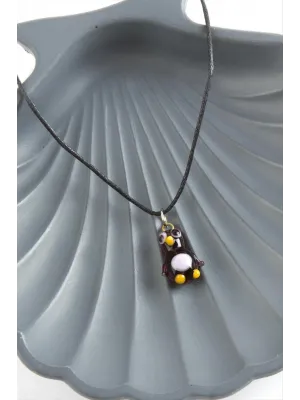Penguen Cam Kolye