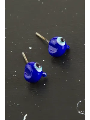 Penguen Cam Küpe