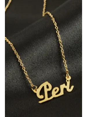Peri isimli kolye (Kişiye Özel)