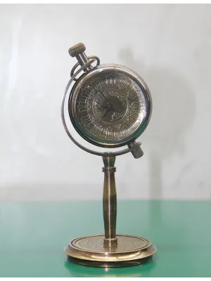 Pirinç Masa Üstü Saat 16186