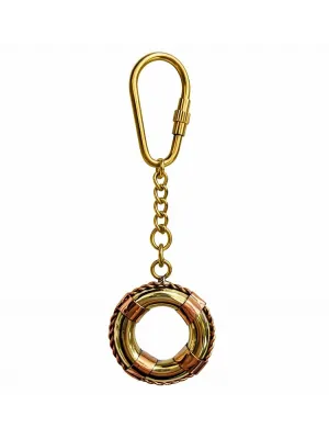 Pirinç Simit Anahtarlık 2475