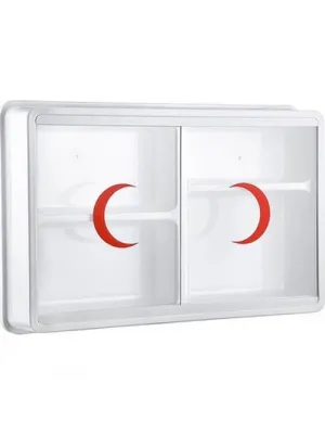 Plastik Ecza Dolabı 35x50x10cm