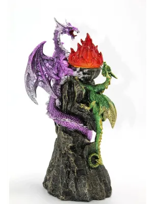 Polyester Ledli Dragon Figürü Alk2335