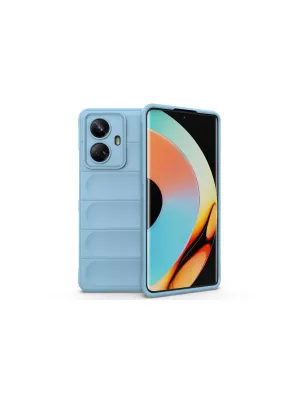 Realme 10 Pro 5g Kılıf Optimum Silikon - Sky Blue
