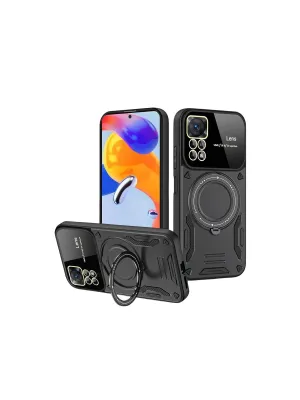 Realme 11 Pro Plus Joy Lens Standlı Kapak - Siyah