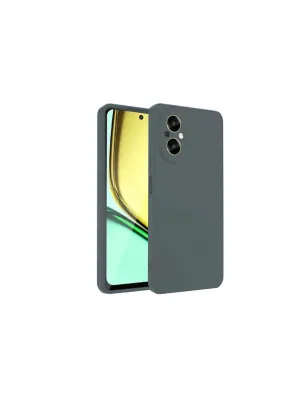 Realme 12 Lite Kılıf First Silikon - Koyu Yeşil