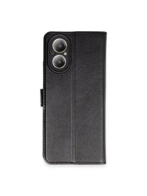 Realme 12 Lite Kılıf Trend S Plus Kapaklı Kılıf - Siyah