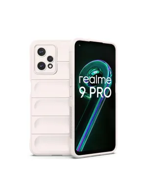 Realme 9 Pro 5g Kılıf Optimum Silikon - Krem