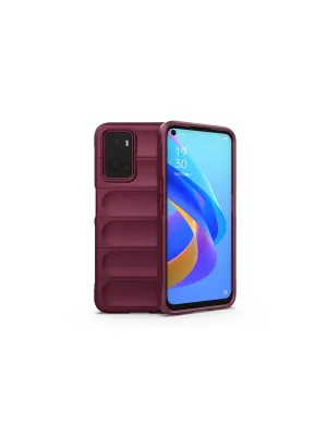 Realme 9i 4g Kılıf Optimum Silikon - Bordo