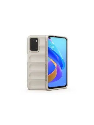 Realme 9i 4g Kılıf Optimum Silikon - Krem