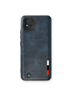 Realme C11 2021 Kılıf Loop Deri Silikon - Lacivert