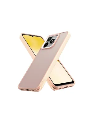 Realme C53 Kılıf Elegant Kapak - Pudra