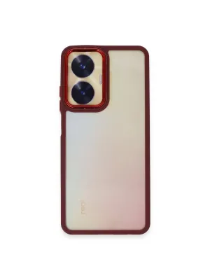 Realme C55 Kılıf Dora Kapak - Kırmızı