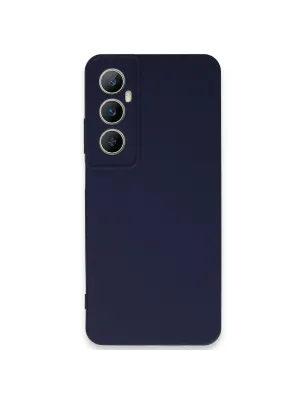 Realme C65 Kılıf First Silikon - Lacivert