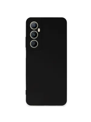Realme C65 Kılıf First Silikon - Siyah