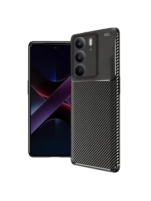 Realme C75 4g Auto Focus Karbon Kapak - Siyah