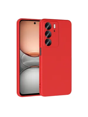 Realme C75 4g First Silikon - Kırmızı