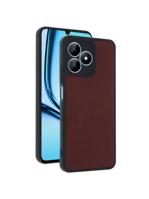 Realme Note 50 4g Kılıf Aras Deri Kapak - Bordo