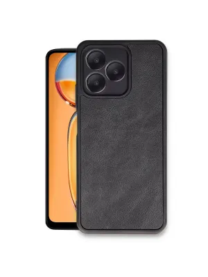 Realme Note 50 4g Kılıf Aras Deri Kapak - Siyah