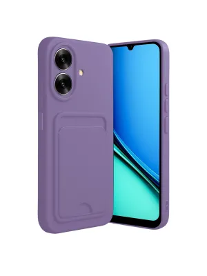 Realme Note 60 Kelvin Kartvizitli Silikon - Lila