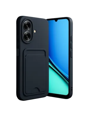 Realme Note 60 Kelvin Kartvizitli Silikon - Siyah