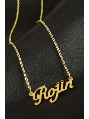 Rojin İsimli Kolye (Kişiye Özel)